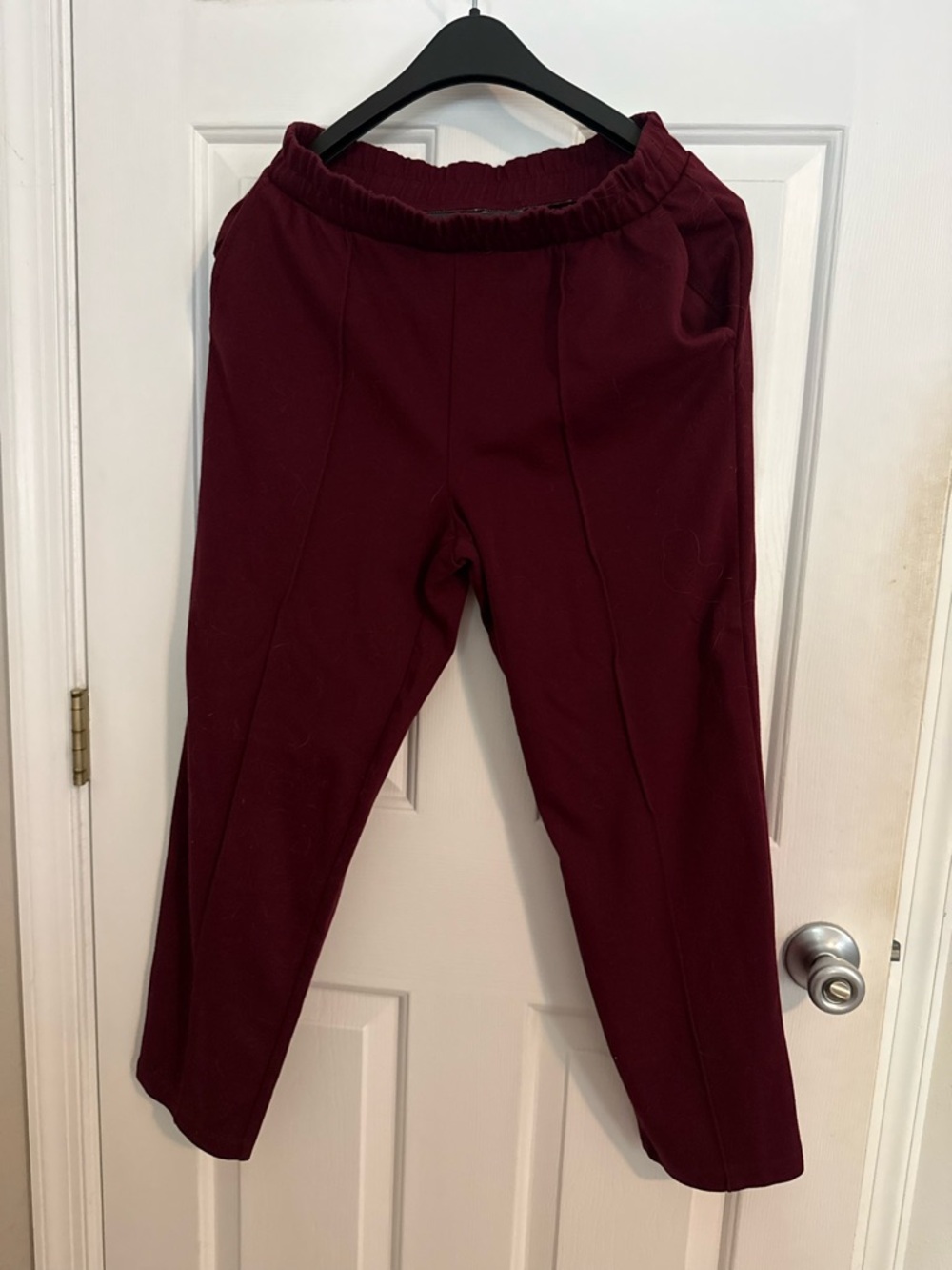 a new day™ Burgundy Pull-On Waistband Pants